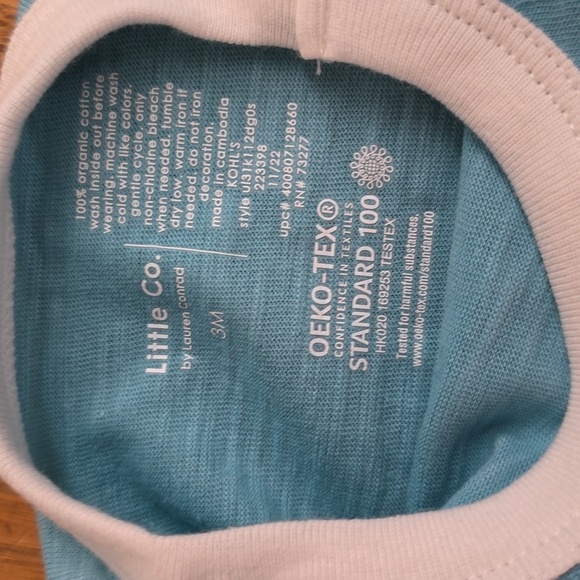 LITTLE CO BY LAUREN CONRAD BRAND BABY GIRL SHORTS TEE-SHIRT BUNDLE SIZE 3 MONTHS - Picture 5 of 16